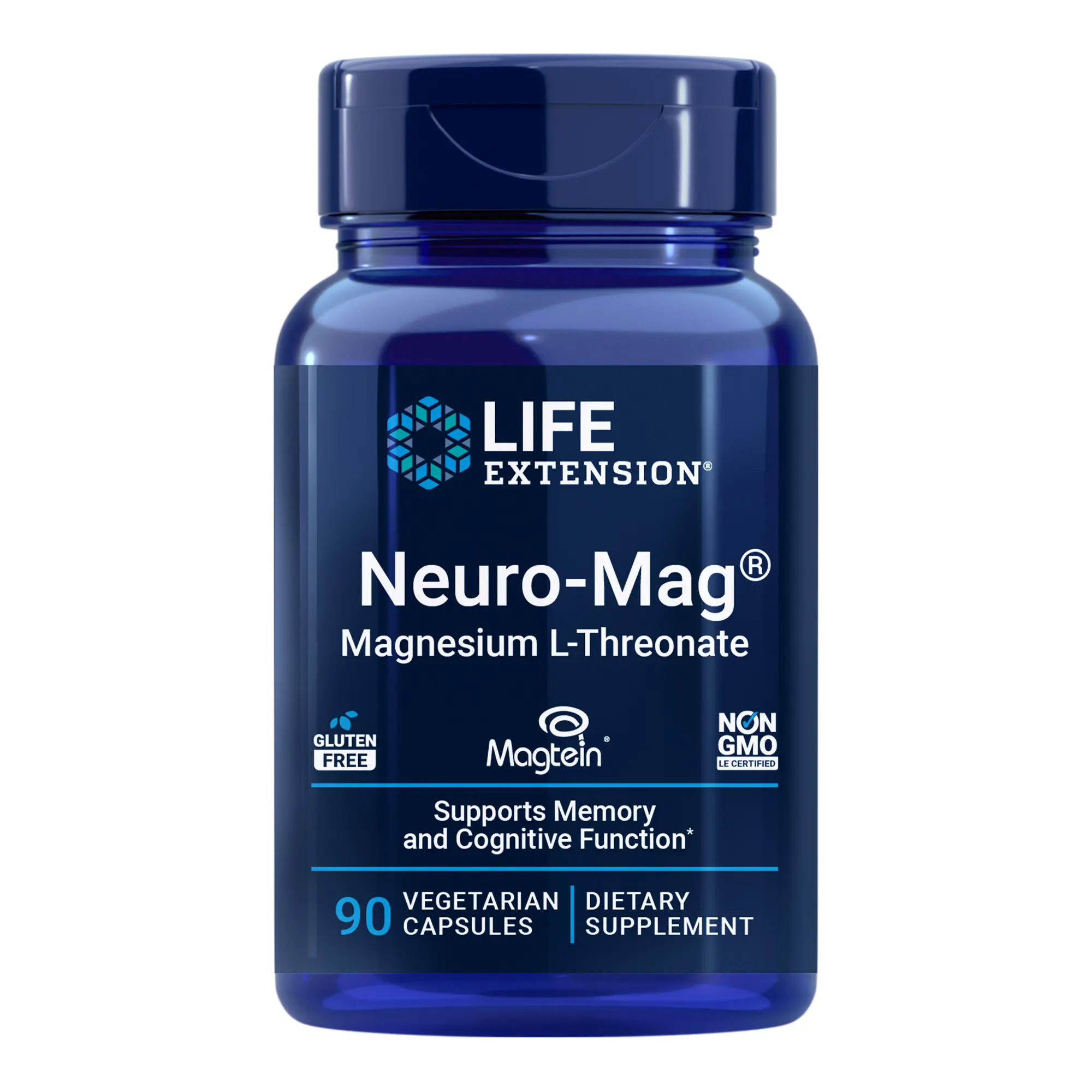 Life Extension Neuro-Mag® Magnesium L-Threonate 90 Vegetarian Capsules