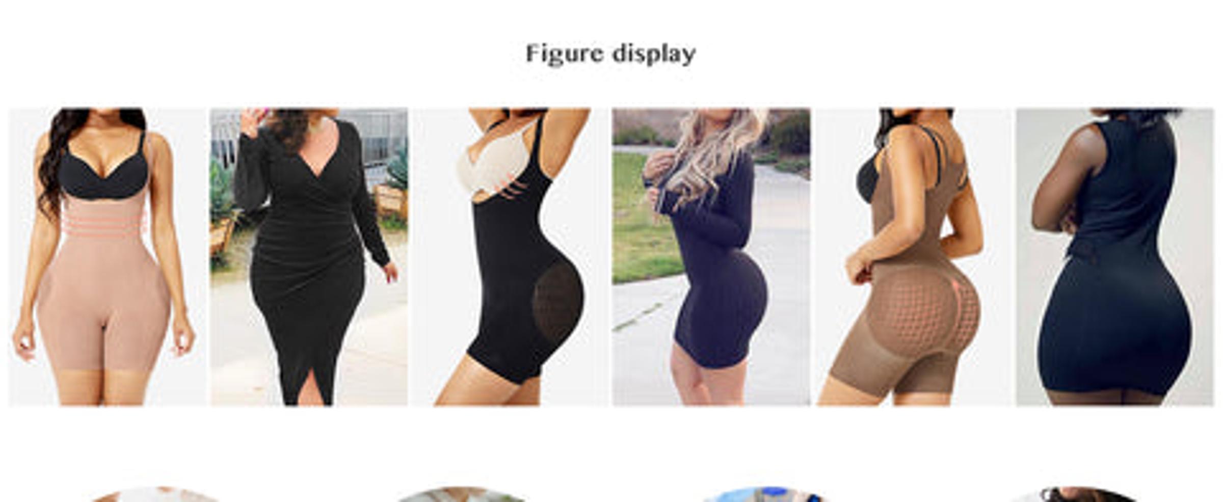 FeelinGirl Full Body Shapewear for Women Tummy Tuck Butt Lifting Womenswear Comfortable FeelinGirl Full Body Shapewear for Women Tummy Tuck Butt Lifting Womenswear Comfortable