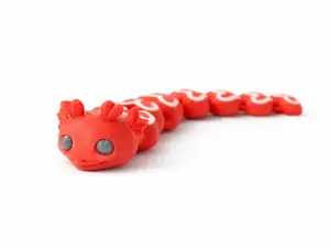 Articulated Axolotl Figure – Kawaii 3D Printed Collectible