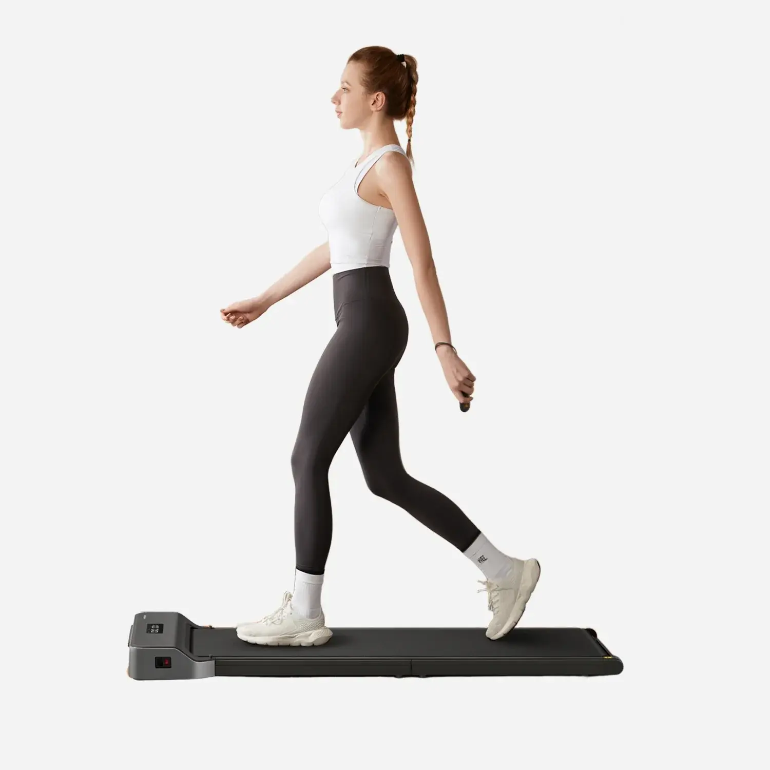 WALKING PAD Z1 Premium Foldable Under Desk Treadmill, Adaptive Speed Control, Low Noise Motor, 300lbs Weight Capacity, Remote Control & Transport Wheels, Dual Shock Absorption, Compact Space-Saving Design, Home & Office Workout Fitness Equipment#HomeGym t