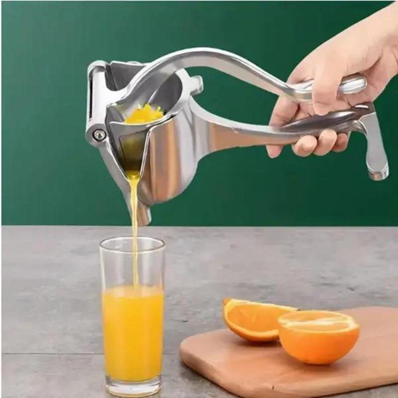 【TikTokShopBlackFriday Free Shipping 】Hand Juicer Squeezer - Aluminum Manual Press Juicer with Ergonomic Grip for Efficient Juice Extraction of Pomegranates Citrus & More, Durable Compact Easy to Use & Clean Manual Citrus Juicer.