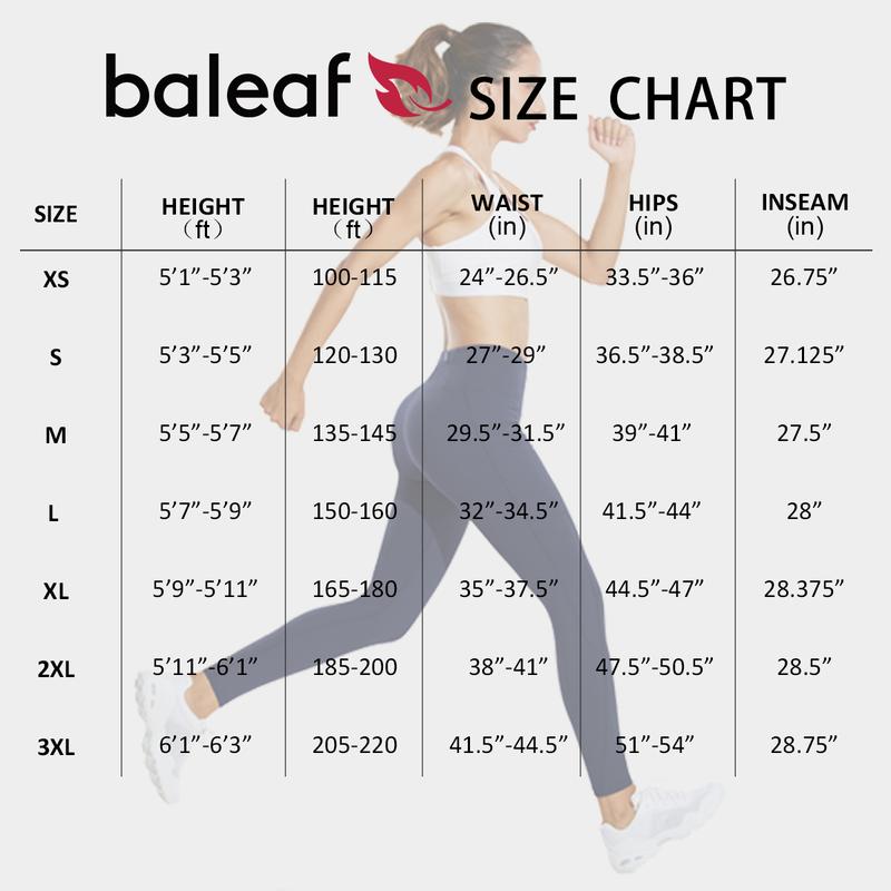 baleaf Women's Fleece Lined Water Resistant Legging High Waisted Thermal Winter Hiking Running Pants Pockets
