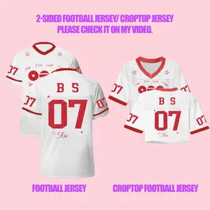 OT7 Football Jersey, K-Pop Tour Jersey, K-Pop Fan Jersey