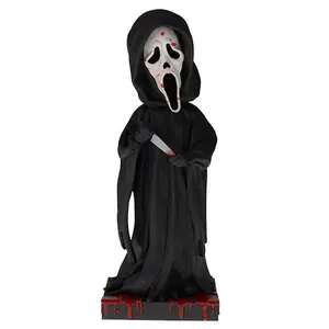 Ghost Face Blood Splatter Bobblehead