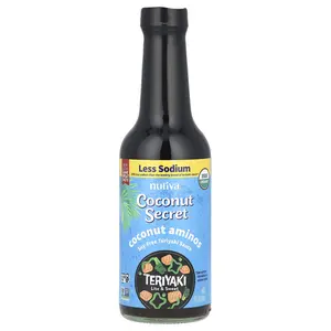 Coconut Secret Coconut Aminos, Teriyaki, Light & Sweet, 10 fl oz (296 ml)
