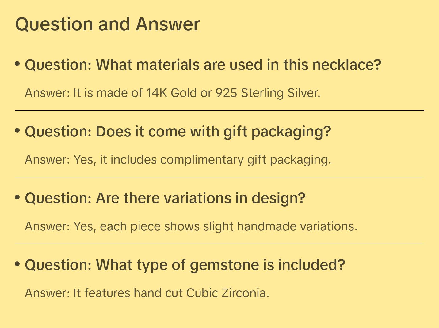 Leona Cross Necklace