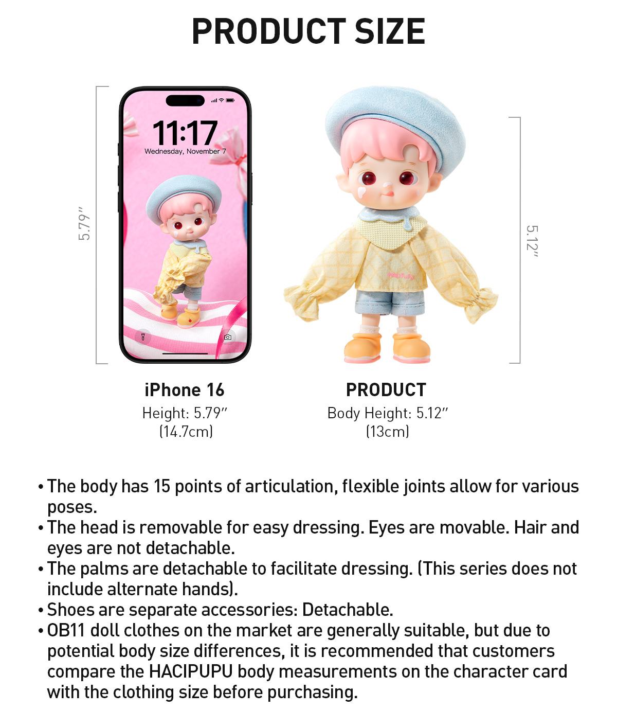 POP MART HACIPUPU Little Foodie Series 1/12 Action Figure