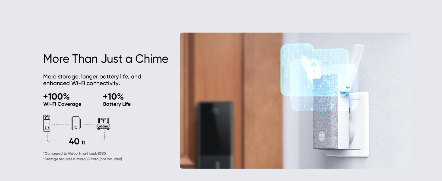 eufy Security Video Smart Lock S330, 3-in-1 Camera+Doorbell+Fingerprint Keyless Entry Door Lock, ,BHMA, WiFi Door Lock,App Remote Control,Doorbell Camera with Chime,No Monthly Fee,SD Card Required｜Spingtok
