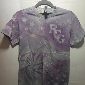 RCG Starburst Fade Graphic T-Shirt – Purple & Grey Galaxy Wash Tee