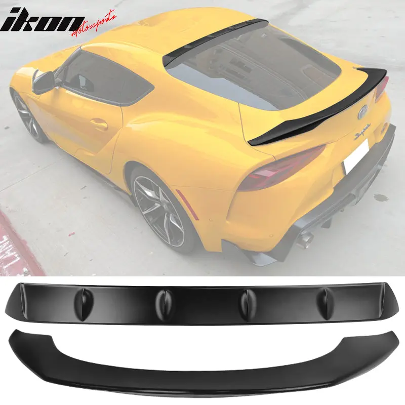 TRD Trunk + Roof Spoiler for Toyota GR Supra MK5 V2 2000-2026 Unpaint ABS