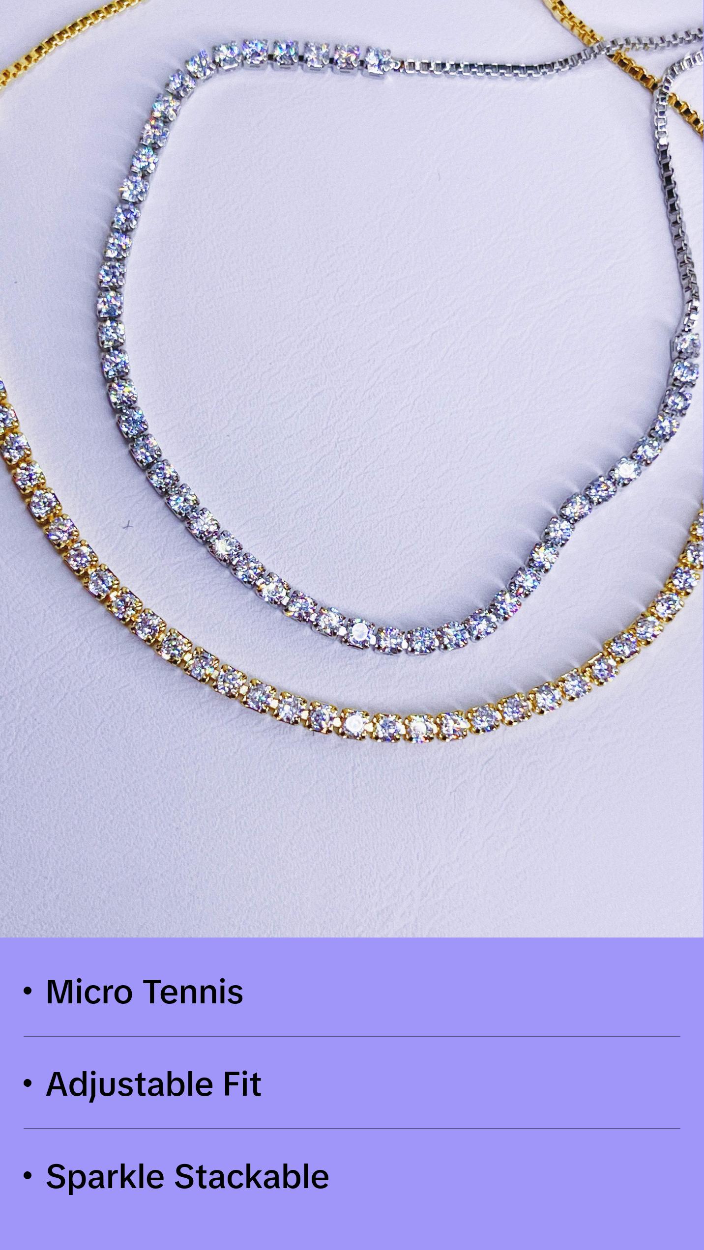 Micro Tennis Bracelet