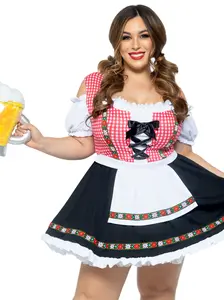 Plus Beer Garden Babe Dirndl Costume