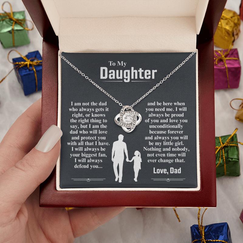 Daughter Gift From Dad, To My Daughter Necklace, Daughter Gifts, Daughter Necklace