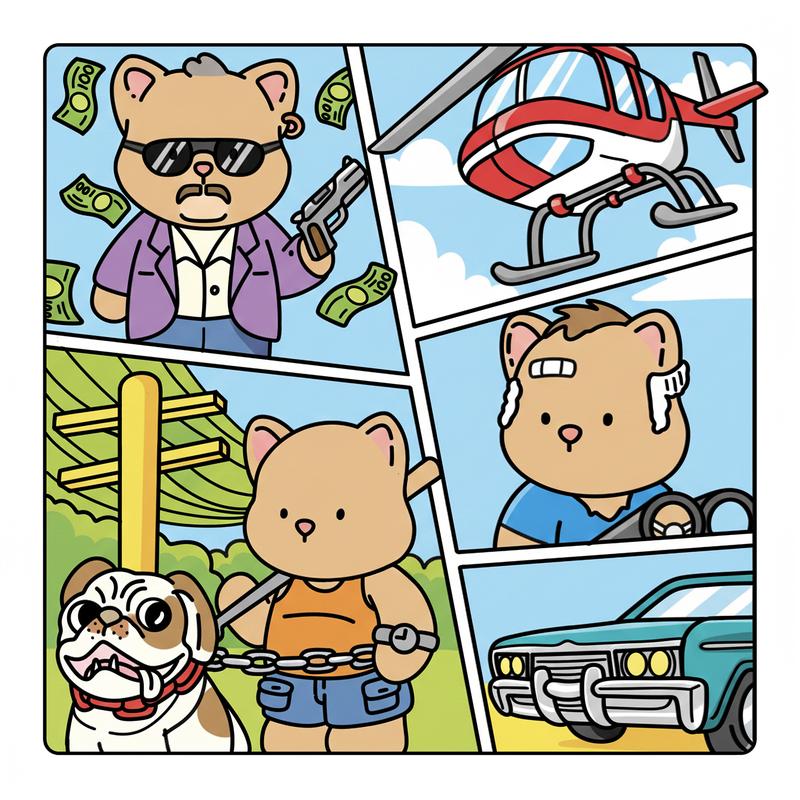 Mojidoo Fuzzy Gamimals Cozy and Cute Coloring Book for Adults Teens & Kids Featuring Comfy Animals Friends in Game-Inspired Scenes 8.5 x 8.5 inches Single-Sided Printing