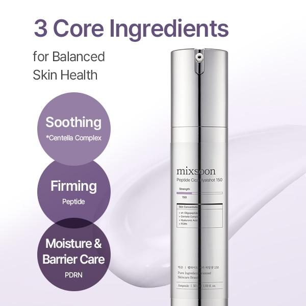 [mixsoon Official Shop] Peptide Cica Hyalshot 150