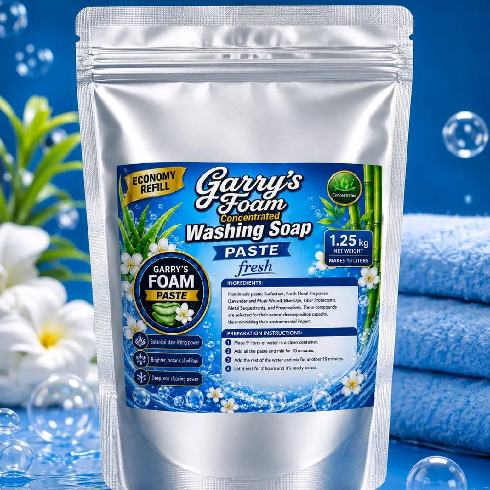 Garrys Foam Consented Pasta Floral Household