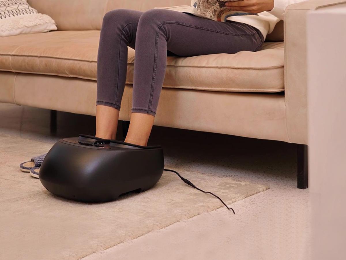 Snailax Foot Massager with Heat, Remote Control, Shiatsu Heated Foot Massager Machine with Deep Kneading, Rolling, Compression, Vibration, Size 13