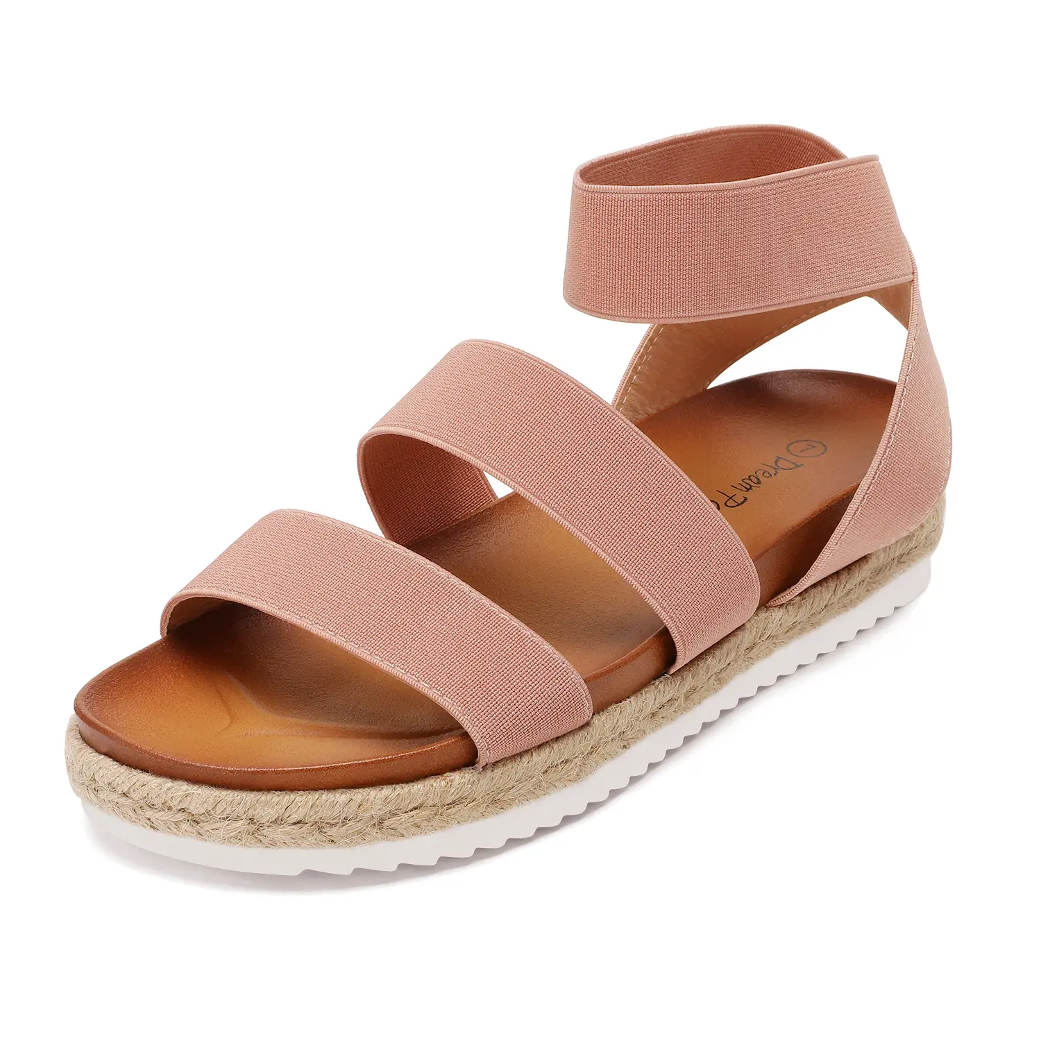 DREAM PAIRS Women's Classic Ankle Strap Espadrille Platform Wedge Sandals - Stylish, Versatile Shoe for Casual Outings, Sandals Women, Espadrille Wedges Sandals, Women's Sandals