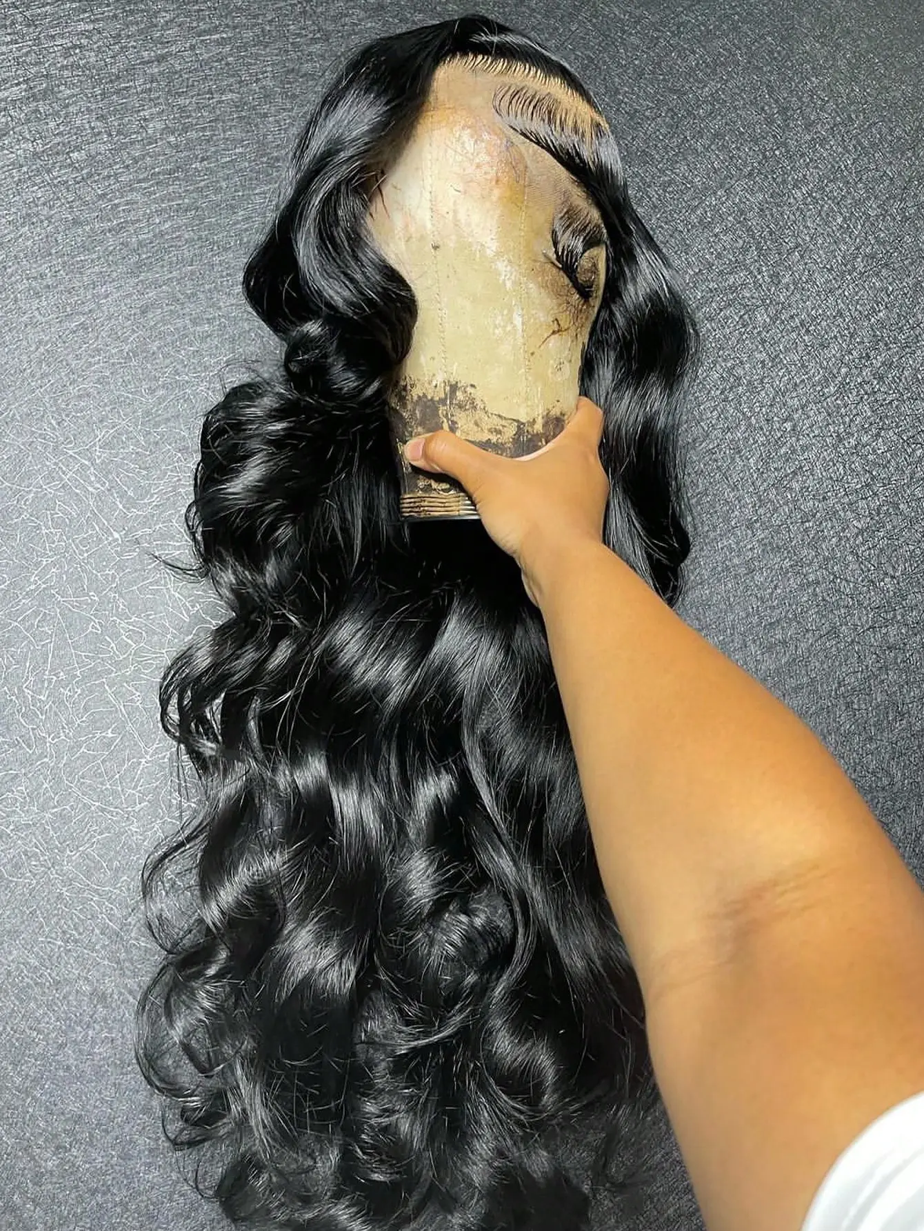 40 Inch 13x4 Body Wave Lace Front Wigs Human Hair Pre Plucked 13x4 Frontal Wigs Human Hair HD Lace Body Wave Wig Human Hair Wigs For Women 180% Density