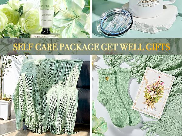 Valentines Day Gifts for Her Mom Wife Girlfriend – Birthday Gifts for Women Spa Care Package | Get Well Soon Gift Basket, Thinking of You Sympathy Gift Box for Friend, Sister, Grandma