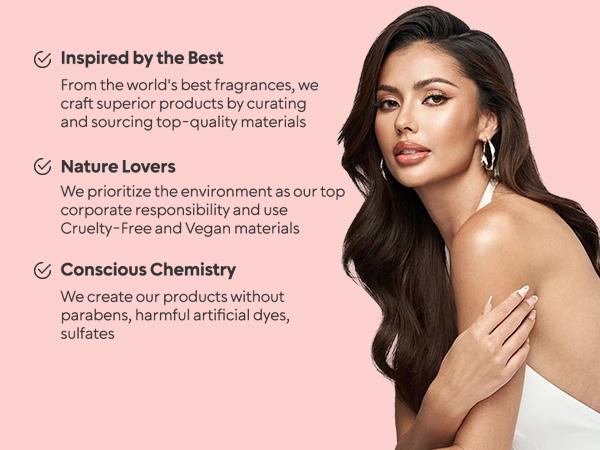 BellaVita Luxury Blush & Glam Perfume Combo for Women | Eau De Parfum Gift Set | Long Lasting Floral, Woody & Musky Fragrances | 2 x 100ml | Elegant, Premium & Cruelty-Free Perfume Duo