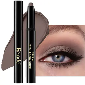 Erinde Waterproof Cream Eyeshadow Stick, Cool Taupe Brown Matte Eye Shadow Sticks, Cream to Powder Eyeshadow Crayon, Buildable & Blendable Long-Lasting Eye Shadow Stick, Vegan & Cruelty-Free, 13