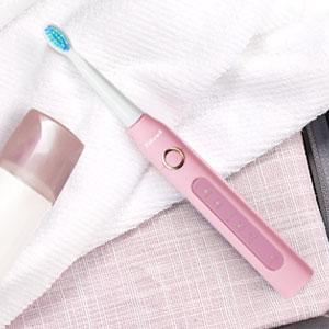 Fairywill Electric Toothbrush for Adults and Kids, Rechargeable Whitening, 6 Brush Heads, 40000 VPM Ultra Cleaning, Smart Timer Adjustable vibrate brush