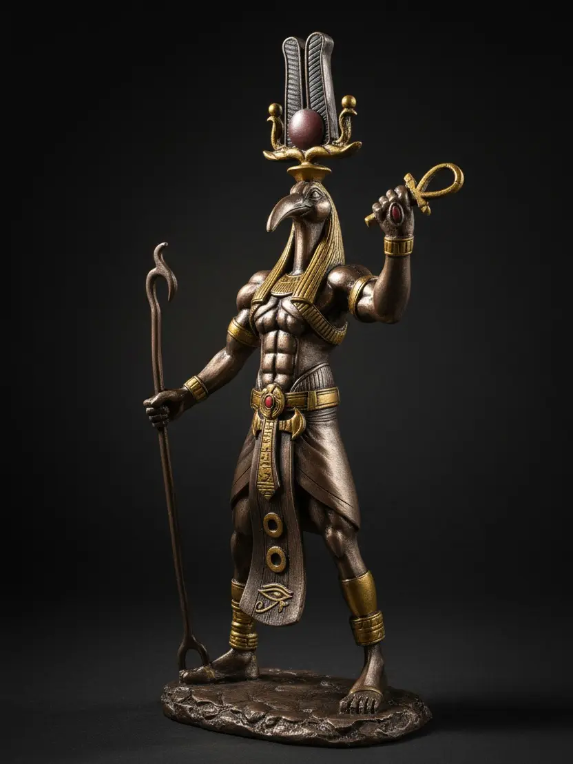Egyptian Thoth Statue – God of Wisdom & Magic Decor Magical Standing Ornaments Religious