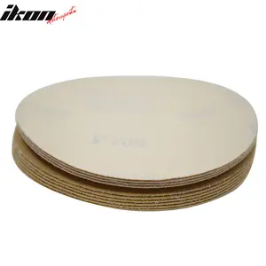 Dry Only 5in No Hole Sand Paper Disc 80 Grit Repair Sandpaper 10 Pcs