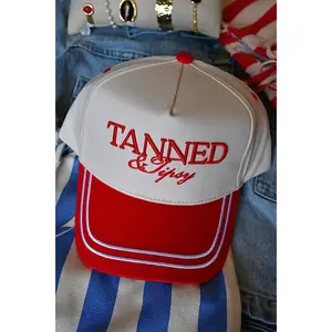 Tanned + Tipsy Trucker Hat