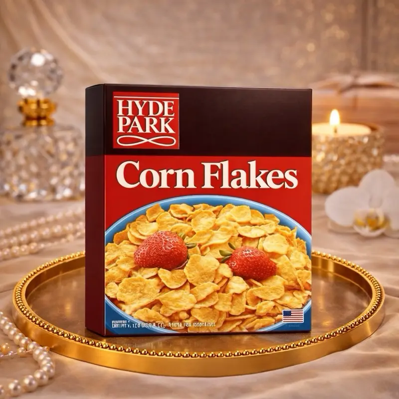 Hyde Park Corn Flakes - Delicious Breakfast Cereal with Strawberries ...