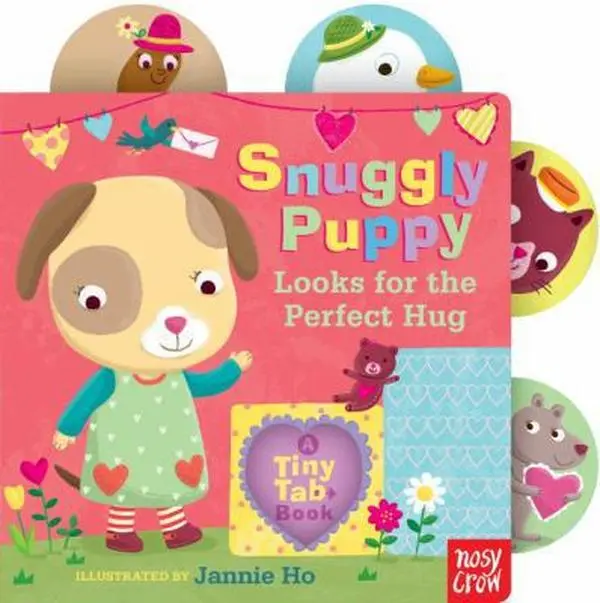 Used Nosy Crow Tiny Tab Book - Charming Snuggly Puppy Interactive Book for Babies and Toddlers, School & Educational Supplies with Worms, Rabbits, Hedgehogs