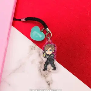 Leon Kennedy RPD RE2 Resident Evil  Phone  Keychain