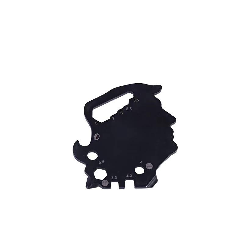 Donaldo Trumpo multi-tool card, small gift, keychain, edc gadget, bottle opener, allen wrench, bicycle spokes, one screwdriver