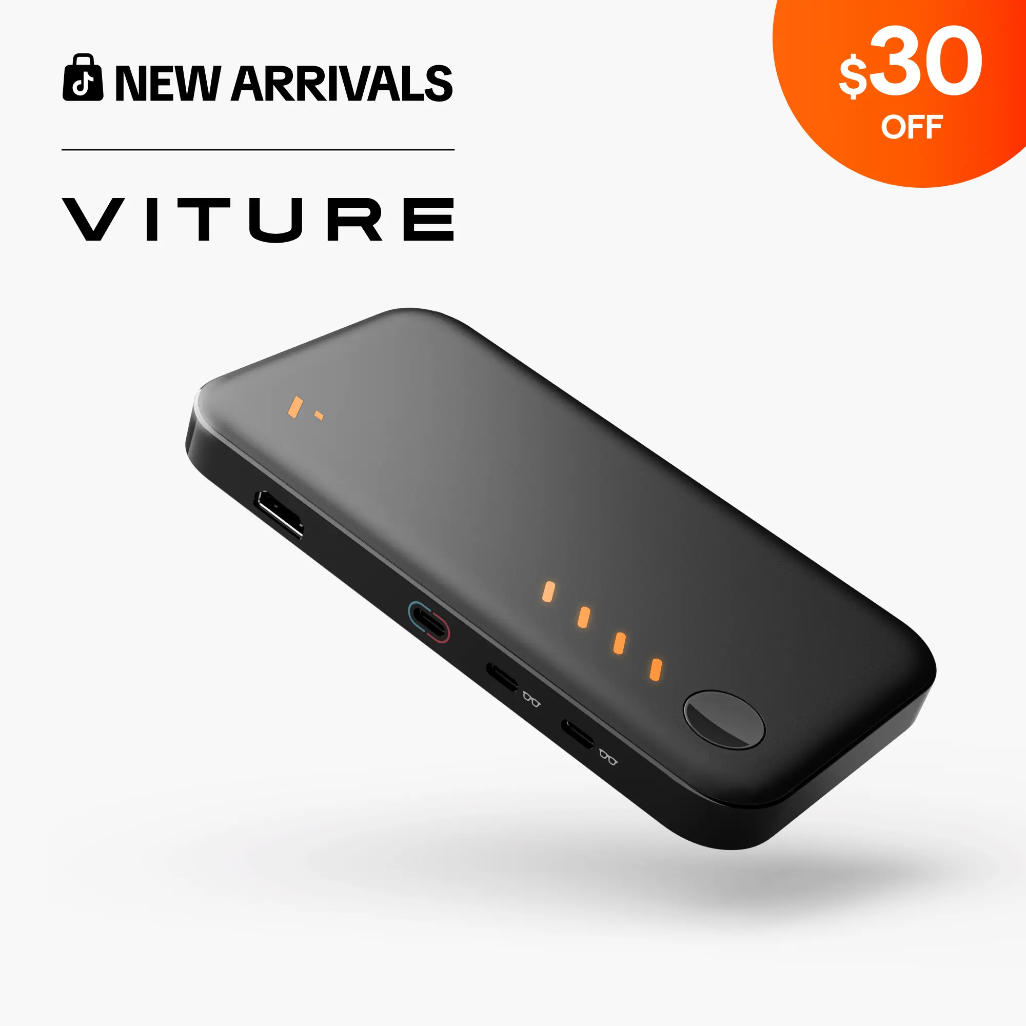 VITURE Pro Mobile Dock Gaming Accessory - Compatible with PlayStation, Switch, Handheld Consoles, Fire TV, HDMI/USB-C Devices, Supports 2D/3D Content, Co-op Stream, Local Watch Party, Screen Share for XR Glasses, Game, Accessories tiktokshopbacktoschool,