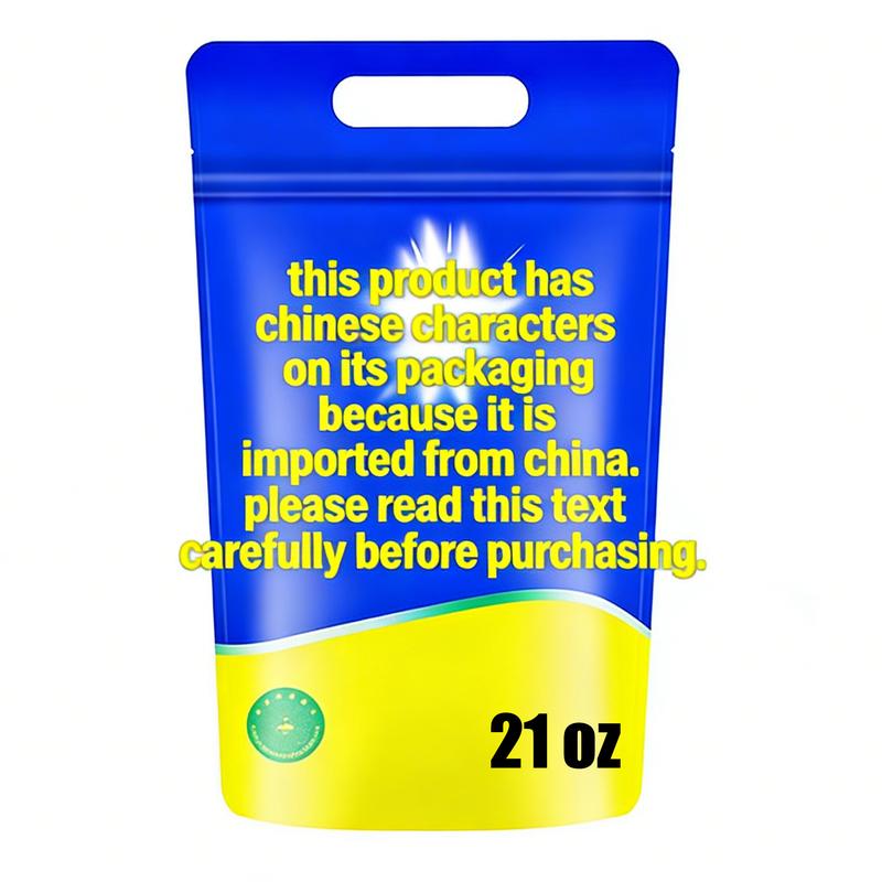 Industrial Oil Stain Handwashing Powder 21 oz Bag Powerful Grease & Dirt Removal Gentle on Skin Non-Irritating