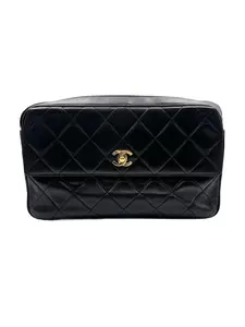 Pre-owned CHANEL Calfskin Crossbody Bags CC Quilted Lambskin Tassel Flap Bag (31***39) CC810