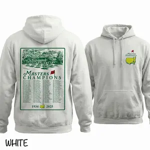 Augusta Inspired Masters Golf Hoodie 2025, Vintage Golf Tournament Fan Sweatshirt, Unisex Casual Pullover Hoodie, Perfect Gift For Golf Players