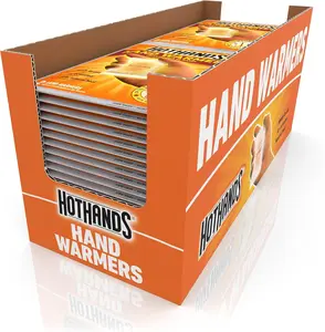 HotHands Hand Warmers - Long Lasting Safe Natural Odorless Air Activated Warmers Outdoor Activities