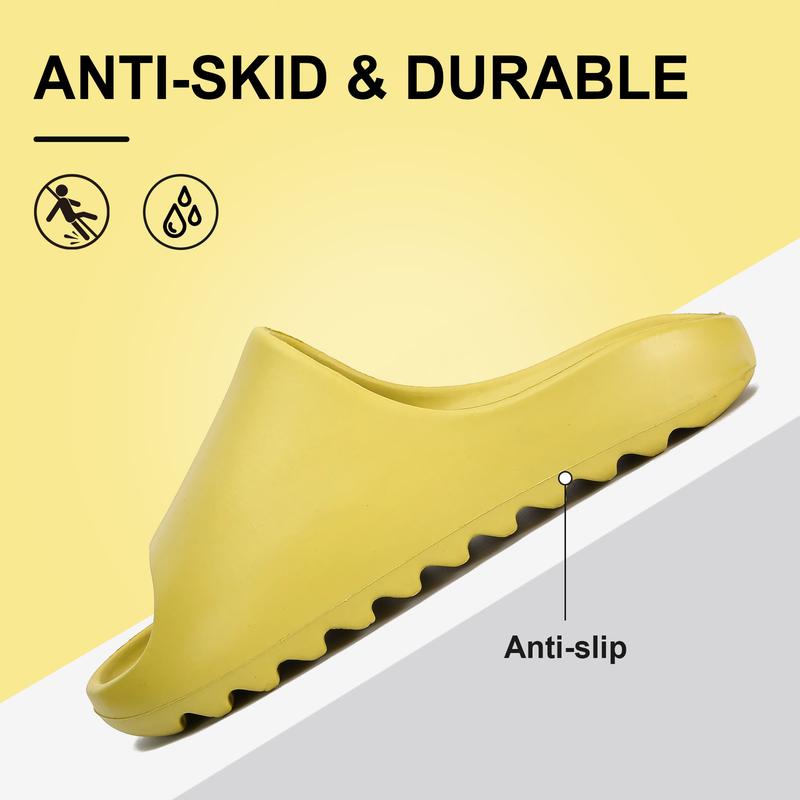 Lumubby Cloud Slippers for Women & Men Comfortable EVA Anti-Slip Pillow Slides Thick Sole Open Toe Sandals Quick-Drying Non-Slip Indoor Outdoor Use