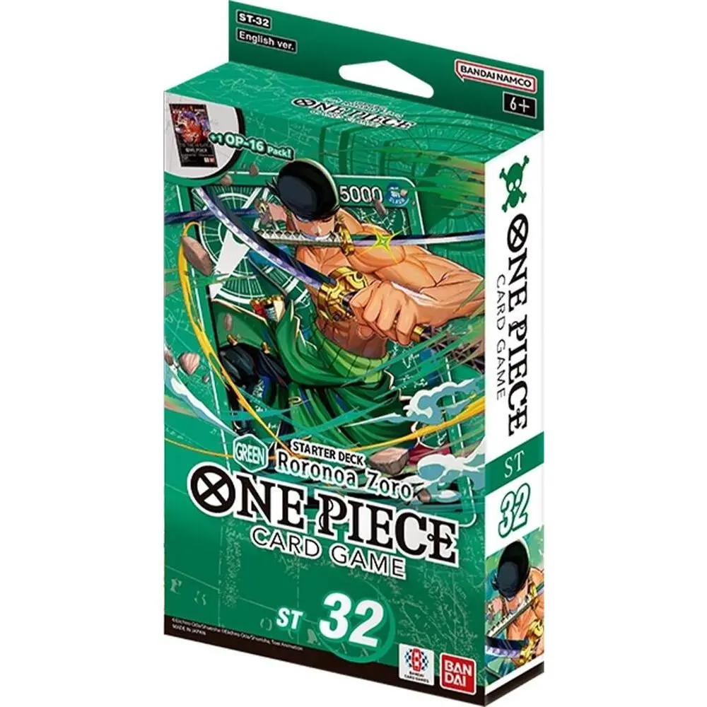 One Piece Card Game: GREEN Roronoa Zoro (ST-32)