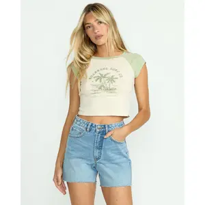Billabong Women's Paradise Short-Sleeve Raglan T-Shirt