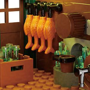 Wood Cabin Building Set with LED Light, 2570 PCS Wooden Forest House Mini Building Block Toy with Waterwheel Pond Animals, Big House Construction Model for Adults Teens Kids Boys Girls 10-12+ Wood Cabin Building Set with LED Light, 2570 PCS Wooden Forest House Mini Building Block Toy with Waterwheel Pond Animals, Big House Construction Model for Adults Teens Kids Boys Girls 10-12+