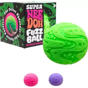 NeeDoh Super FuzzBall Squeeze Toy - Stress Relief Toy