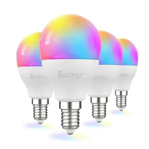 E12/G45 Smart LED Light Bulbs (4 PACK 110V for US)