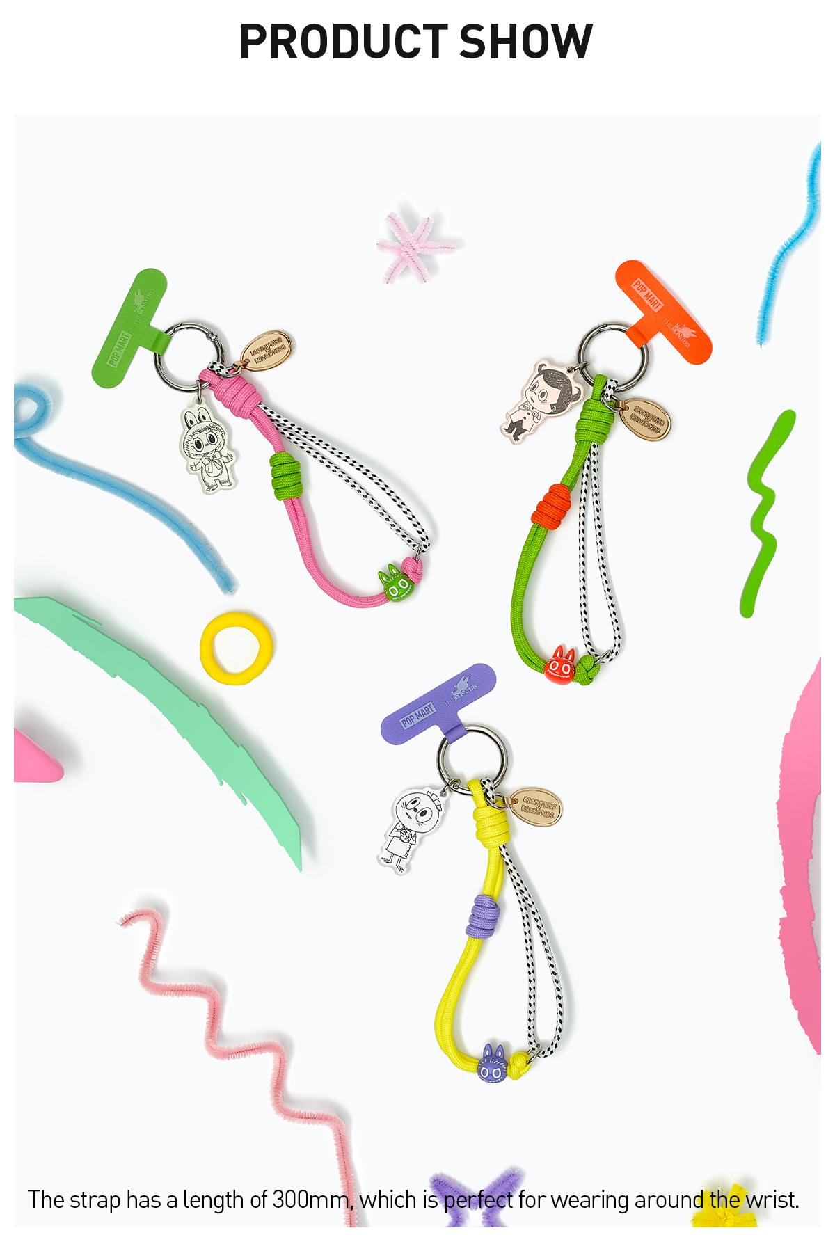 POP MART THE MONSTERS 10th Anniversary Series Phone Charm Blind Box