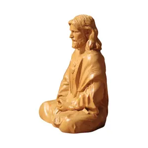 Resin Jesus Figurine Holy Figurine for Christian Faith Home Decoration