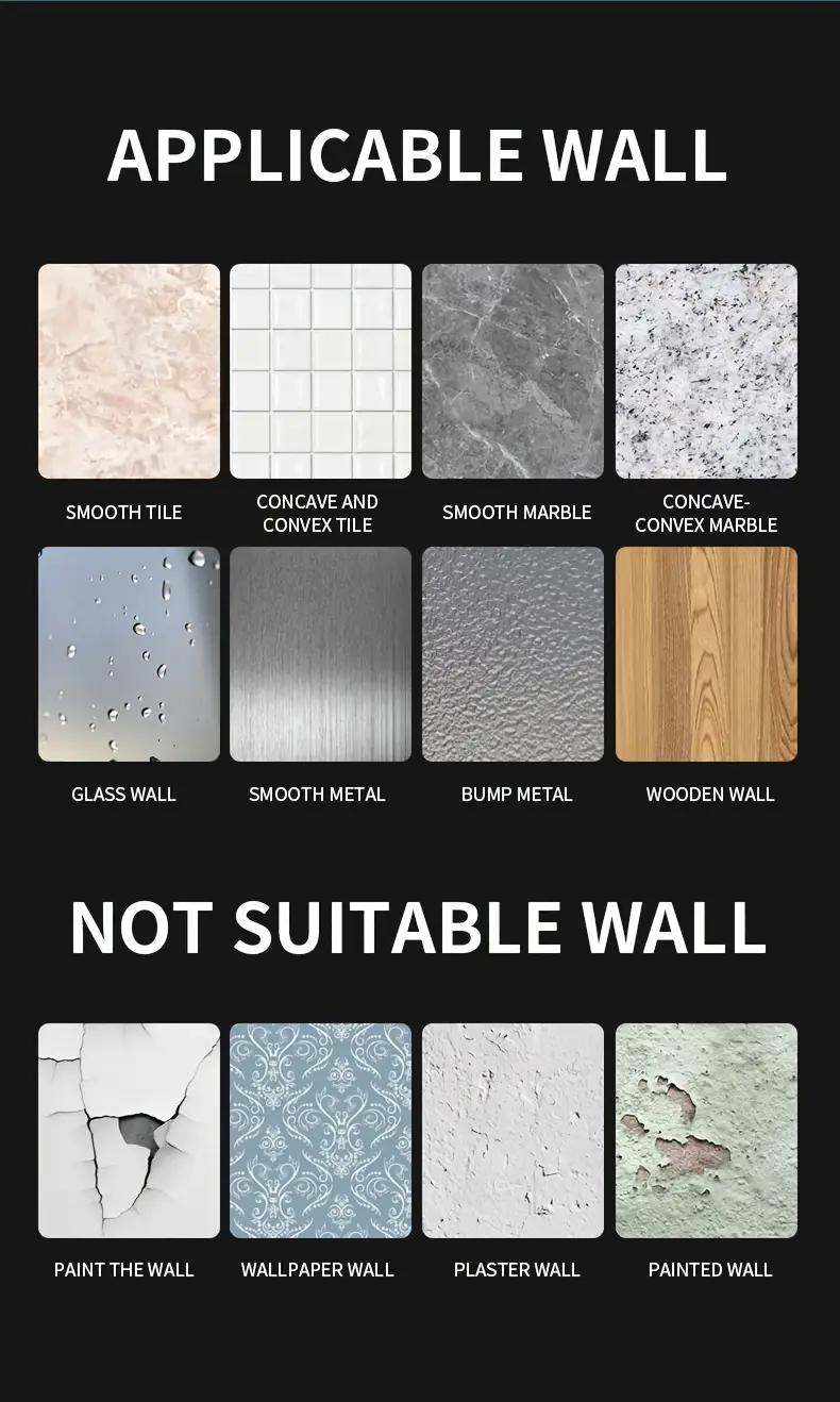 BEPATIO Foldable Wall-Mounted Aluminum Towel Rack Matte Black Bathroom Organizer with Double Bars & Hooks, Rustproof, Easy to Install, Sleek Design