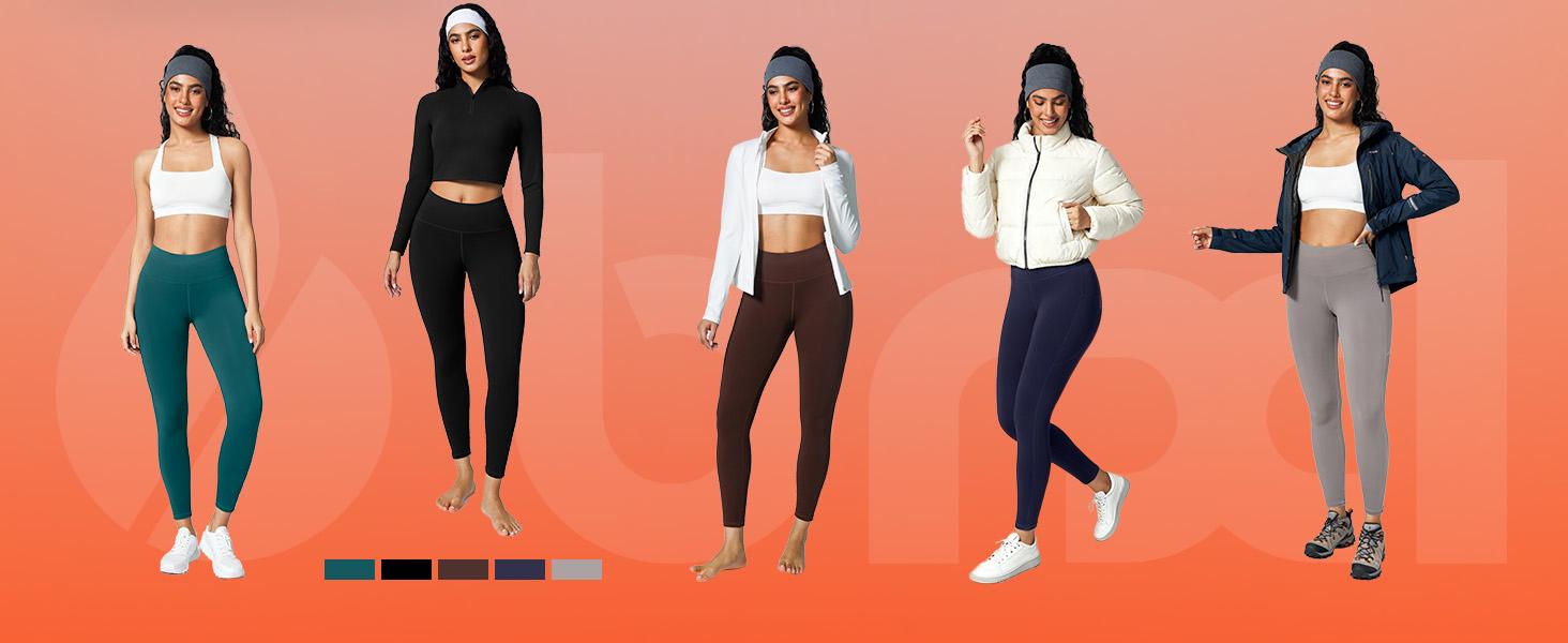 BRXL Women's Tummy Control Fleece Lined Leggings Zip Pocket High Waist Water Resistant Winter Legging Warm Insulated #OutdoorFun #HolidayWarmth-1 BRXL Women's Tummy Control Fleece Lined Leggings Zip Pocket High Waist Water Resistant Winter Legging Warm Insulated #OutdoorFun #HolidayWarmth-1