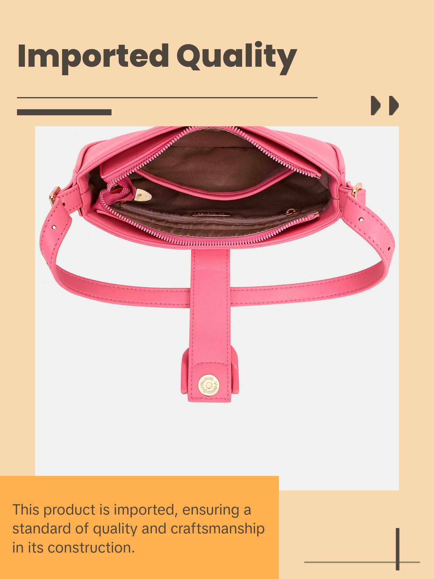 David Jones PU Leather Shoulder Bag